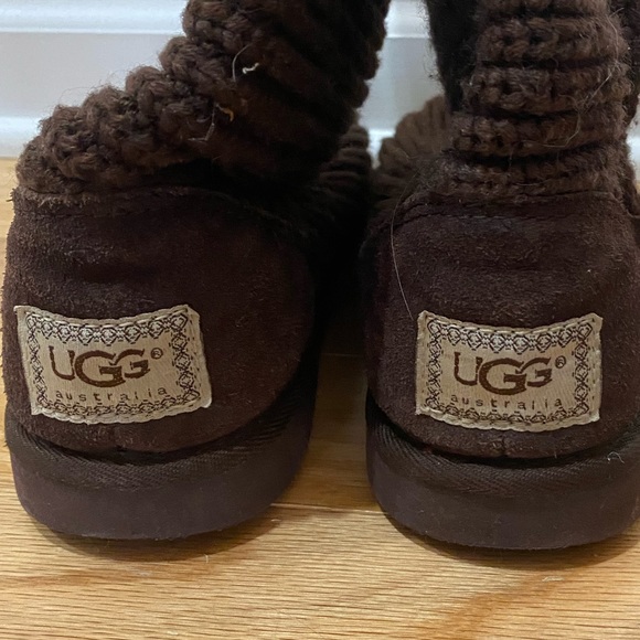 UGG - Classic Cardy Boot Brown - Picture 6 of 7